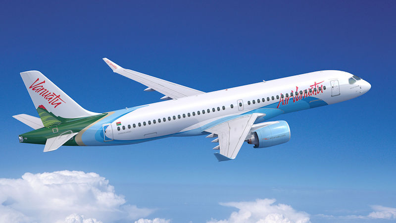 Air Vanuatu Adds Airbus A220s To Fleet