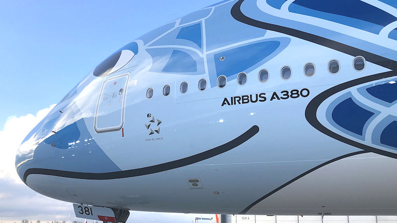 ANA Takes Delivery Of First Airbus A380