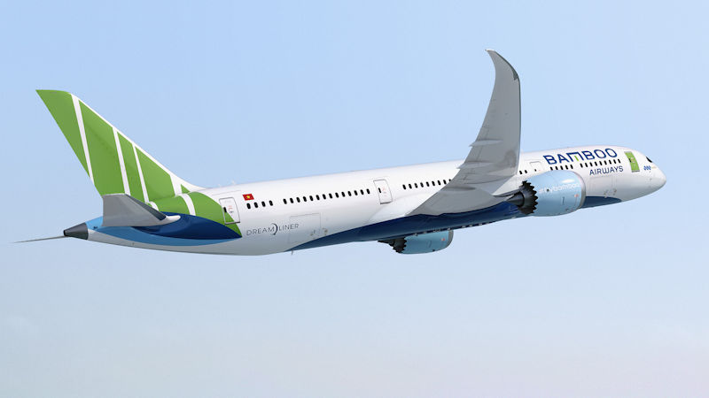 Bamboo Air Orders 10 787s in $3Bn Deal