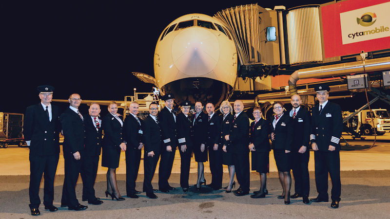 British Airways Crew Flying The Last Boeing 767 Flight