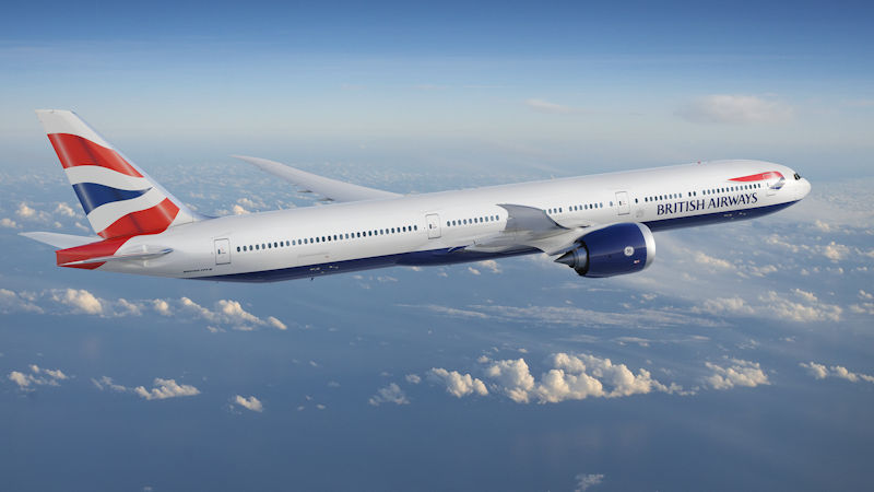 IAG To Order 18 777Xs For British Airways