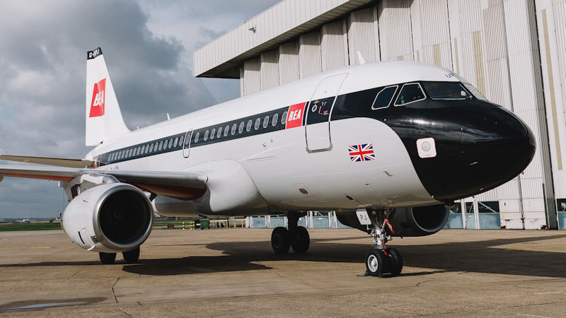 British Airways A319 Centenary Livery