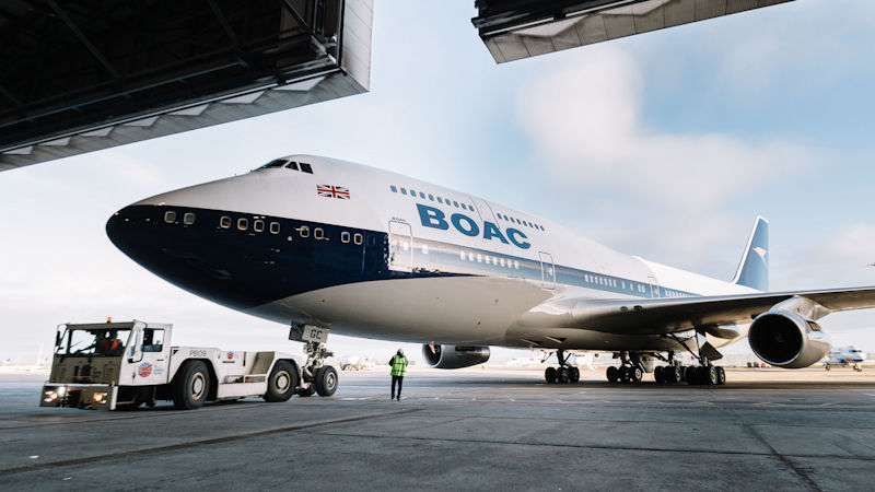 British Airways Celebrates Heritage With BOAC Livery