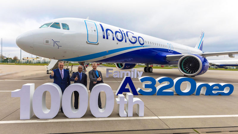 Airbus Delivers 1000th A320neo Family Aircraft