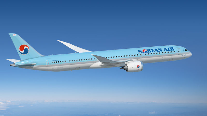 ​Korean Air Signs Order for 20 Boeing 787s