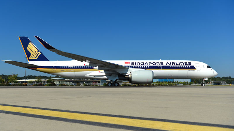 Singapore Air Receives First Ultra Long Range A350