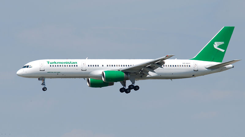 EU Lifts Turkmenistan Airlines Flight Ban