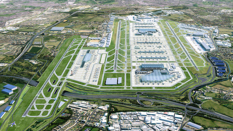 London Heathrow Airport's expansion 'masterplan' revealed