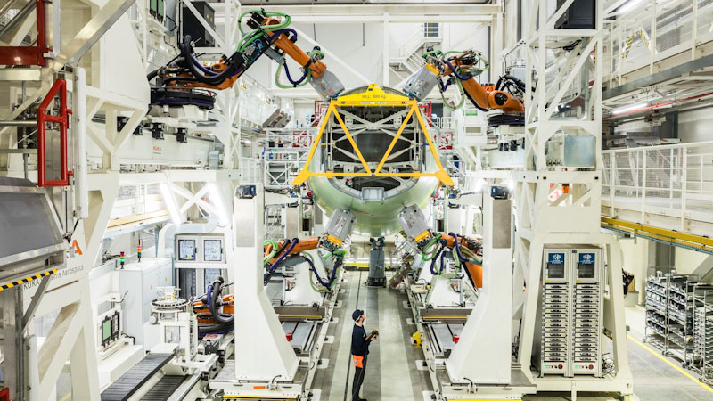 Airbus Introduces More Robots to Assembly Lines 