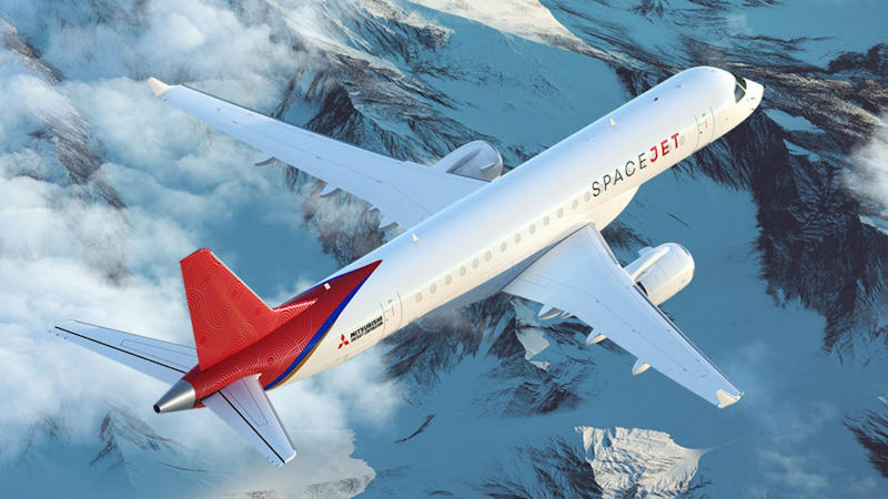 Mitsubishi’s Regional Jet Rebrands As SpaceJet